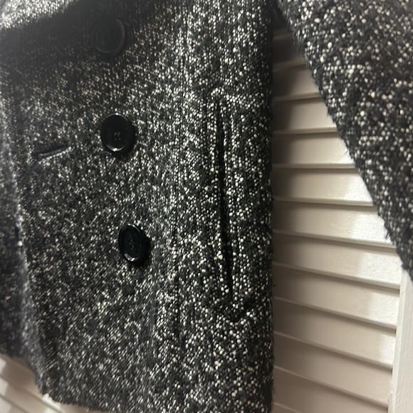 Marc New York Andrew Marc Tweed Short Wool Peacoat Jacket - Picture 4 of 10